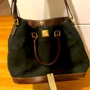 Dooney & Burke Black Handheld Tote